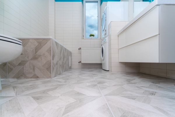 Bathroom Floor Remodeling in Tulsa