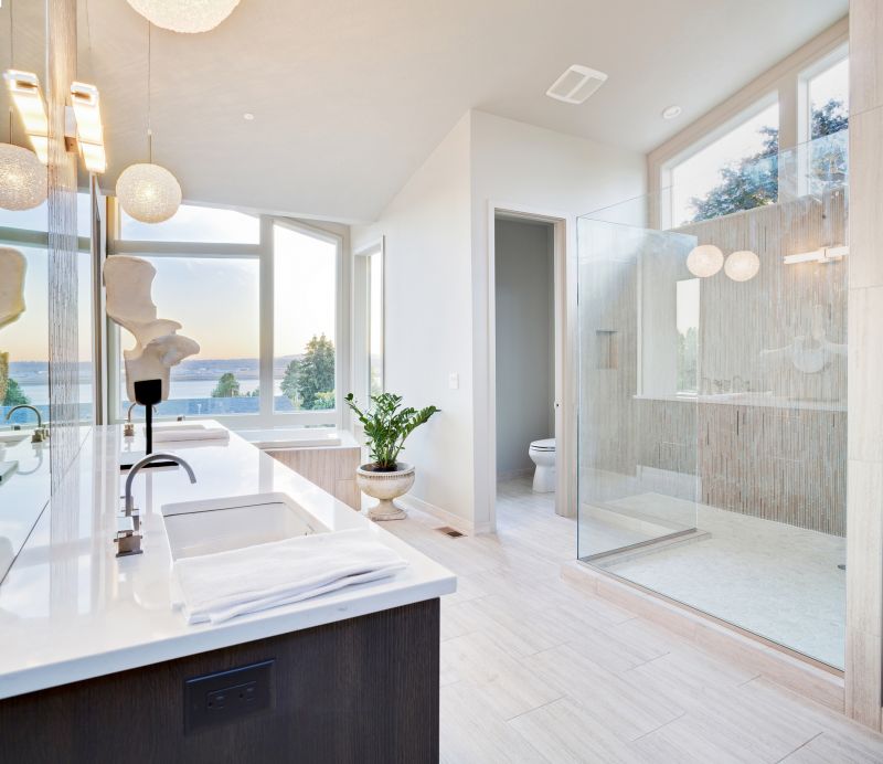 Walk-In Showers with Frameless Glass